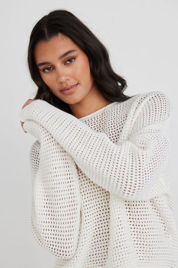 IVY & JACK Dawn crochet jumper