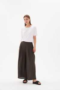 PALAZZO FRONT PLEAT PANT TIRELLI