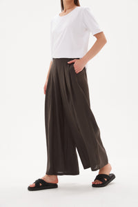 PALAZZO FRONT PLEAT PANT TIRELLI