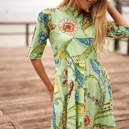 Umbrella boho dress