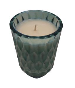 Glass soy candle