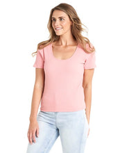 Stacey rib tee