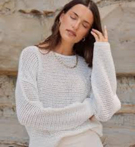 IVY & JACK Dawn crochet jumper