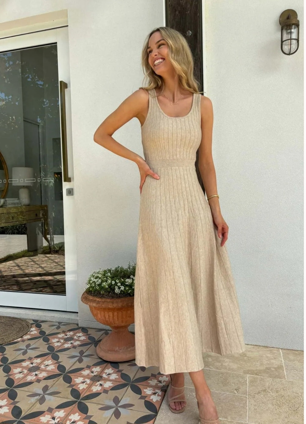 Venice knit dress