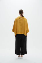 Funnel neck boxy top Tirelli