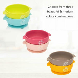 Silicone suction bowls (set of 2) peekabee