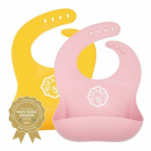 Bibs silicone set 2 Awarding winning